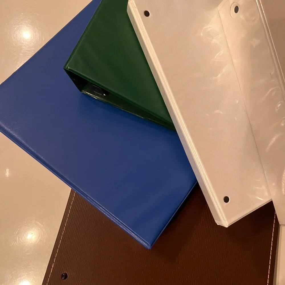 SIX ‎ Presentation Binders (Different sizes /. Mixed Lot) (new)